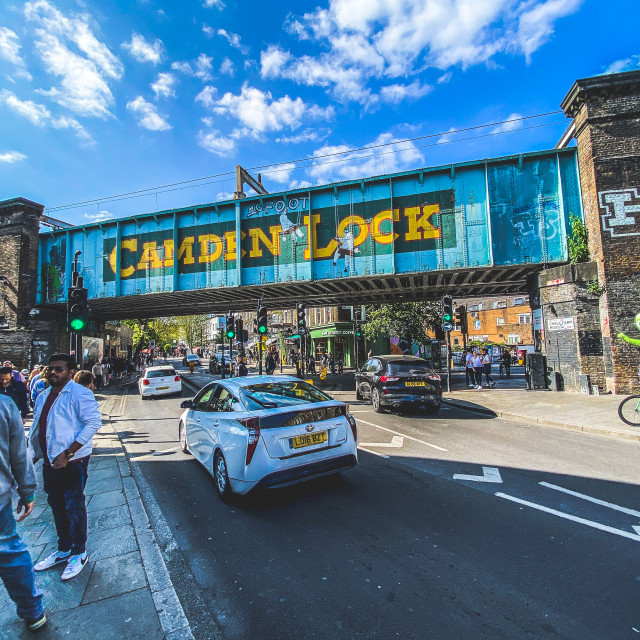 "Camden Lock" stock image