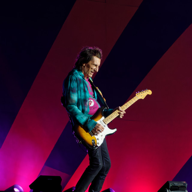 "Ronnie Wood" stock image