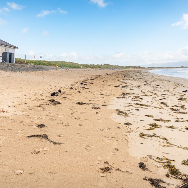 "Ballyheigue Beach, County Kerry, Ireland" stock image