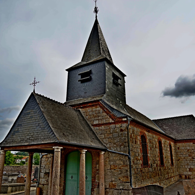 "st. Anne chapel - Vervins" by Amit Mendelsohn - $48.79 "st. Anne chapel - Vervins" stock image