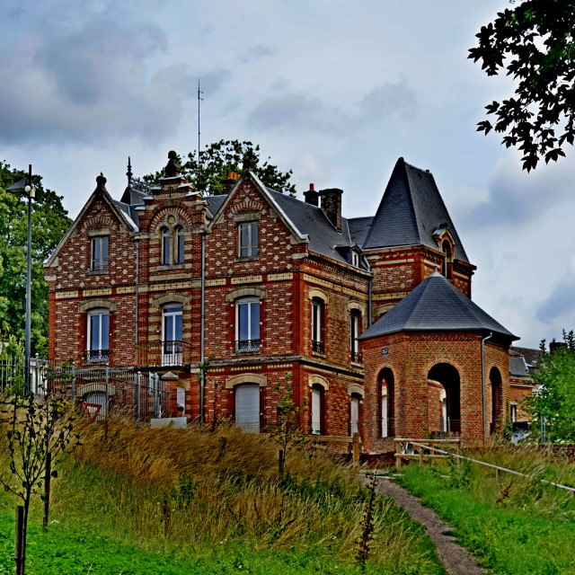 "A castle in Vervins" by Amit Mendelsohn - $48.79 "A castle in Vervins" stock image