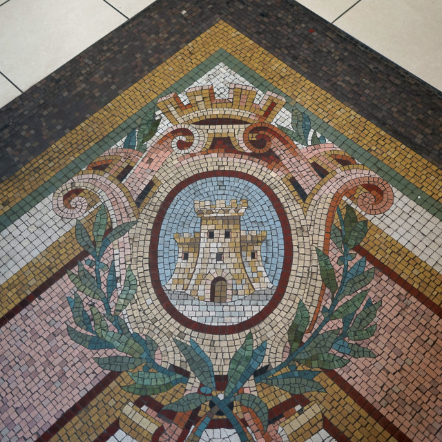 "Mosaic of Vervins" by Amit Mendelsohn - $48.79 "Mosaic of Vervins" stock image