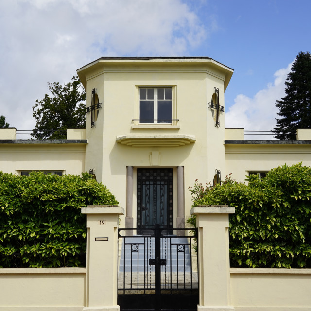 "Art deco private house" by Amit Mendelsohn - $48.79 "Art deco private house" stock image