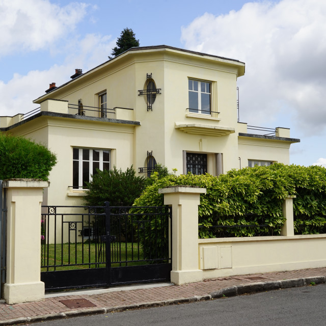 "Art deco private house" by Amit Mendelsohn - $48.79 "Art deco private house" stock image
