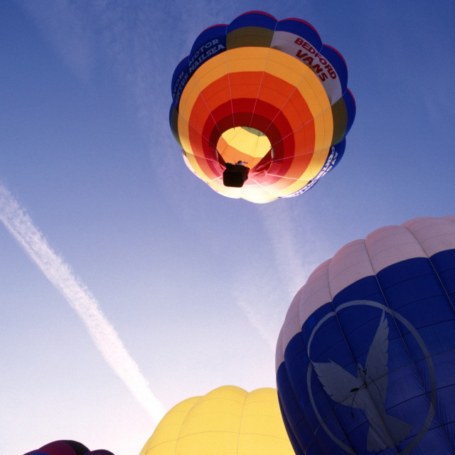 "Bristol Hot Air Balloon Fiesta" stock image