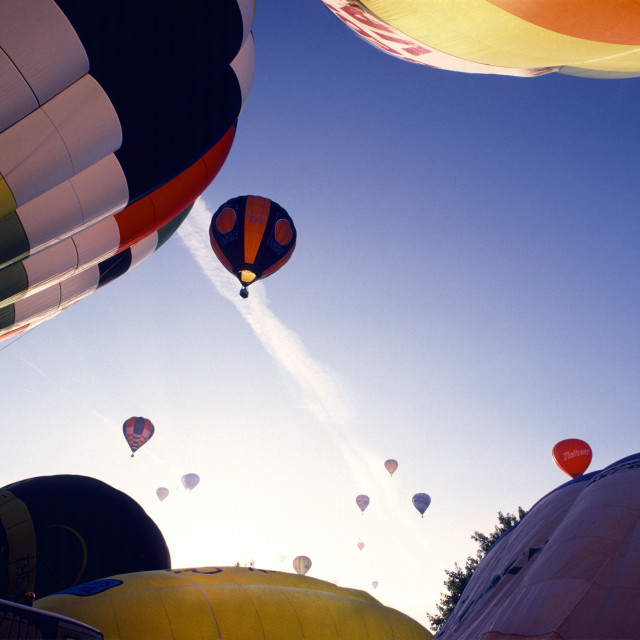 "Bristol Hot Air Balloon Fiesta" stock image