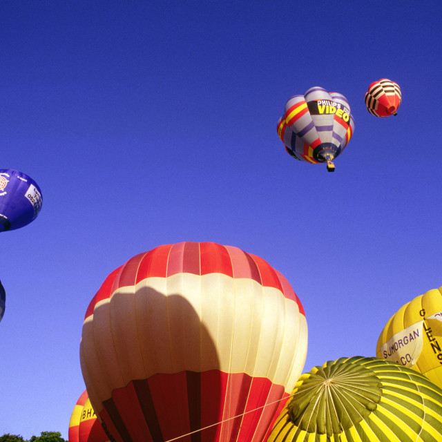 "Bristol Hot Air Balloon Fiesta" stock image