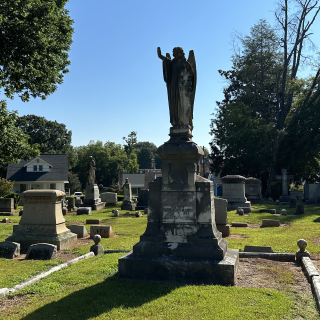 "Chestnut Hill Cemetery #8" by Aaron M Thompson PHOTO - $25.72 "Chestnut Hill Cemetery #8" stock image