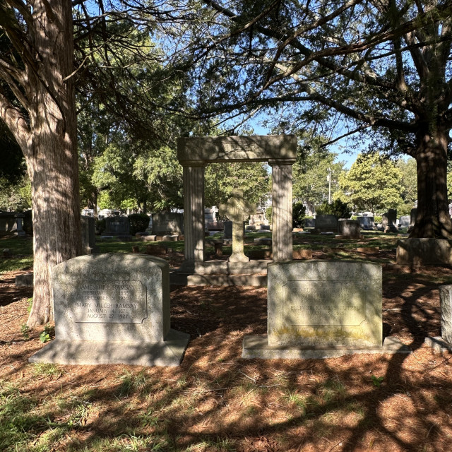 "Chestnut Hill Cemetery #2" stock image