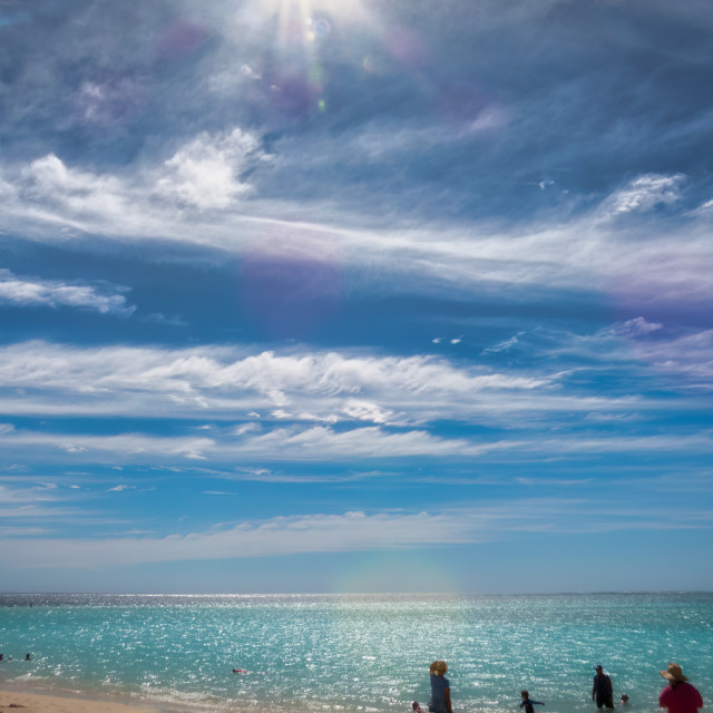 "Turquoise Beach" stock image