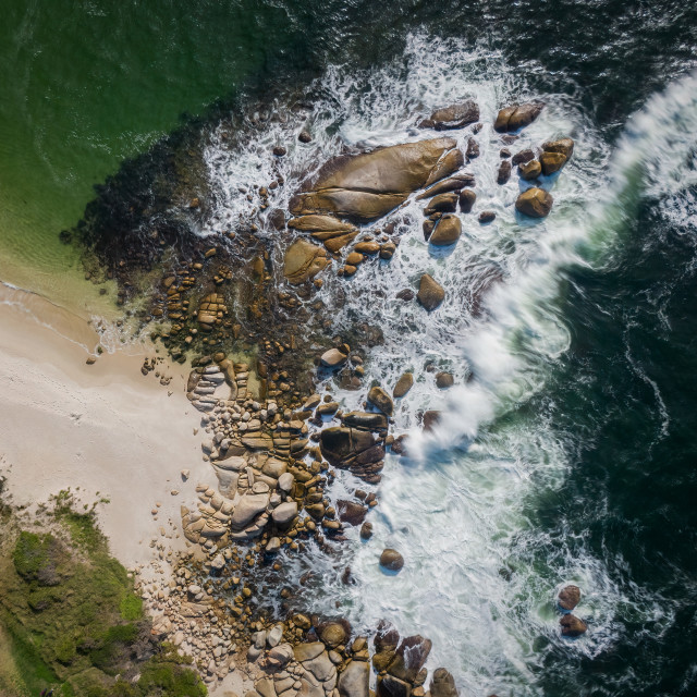 "Top Down Breakers" stock image