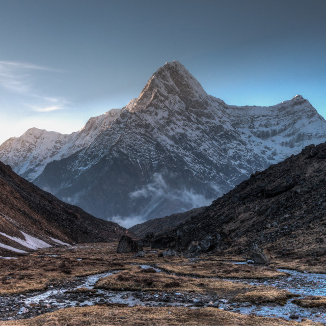 "Rolwahling Valley Nepal" stock image