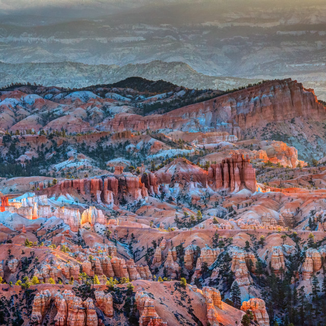 "Inspiration Sunrise at Bryce" stock image