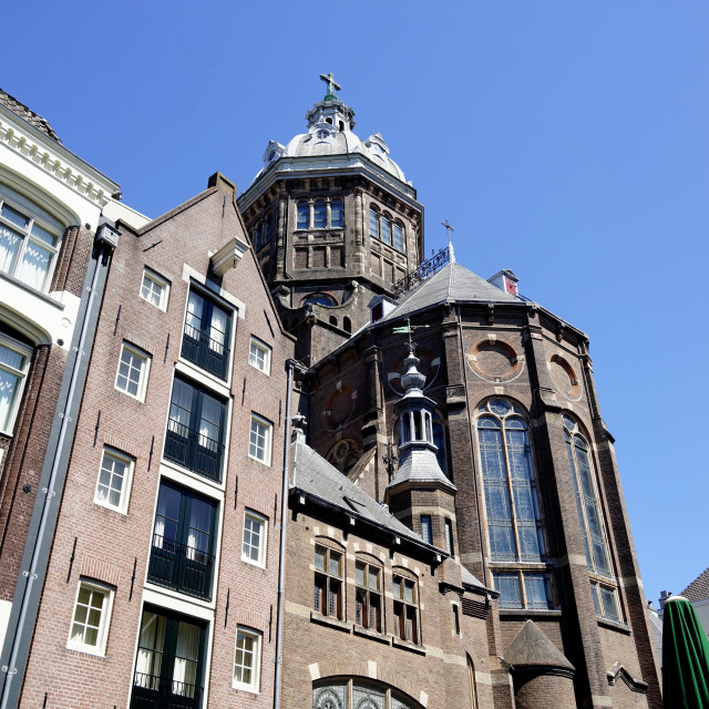 "amsterdam basilica" by Amit Mendelsohn - $48.79 "amsterdam basilica" stock image
