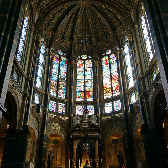 "amsterdam basilica" by Amit Mendelsohn - $48.79 "amsterdam basilica" stock image