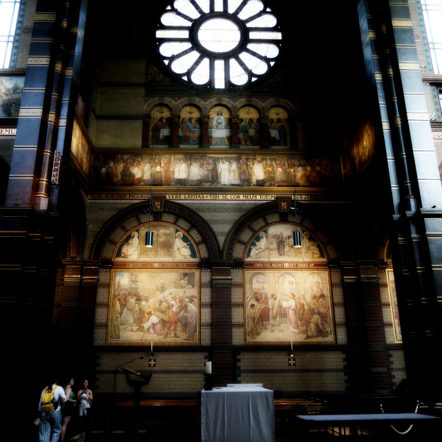 "Amsterdam basilica" by Amit Mendelsohn - $48.79 "Amsterdam basilica" stock image