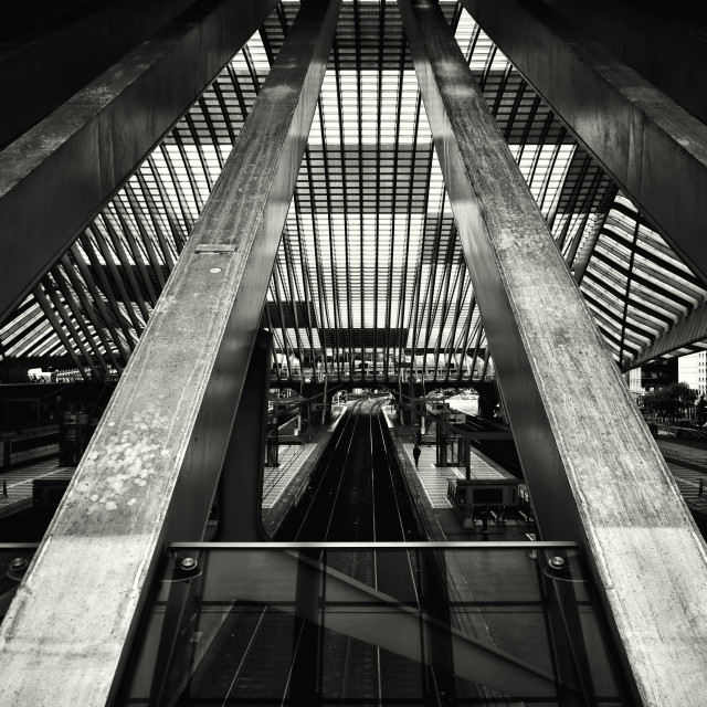 "Calatrava's Train Station" stock image