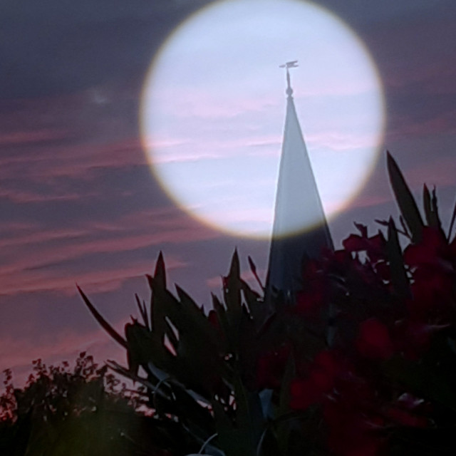 "St.Mary's halo" stock image