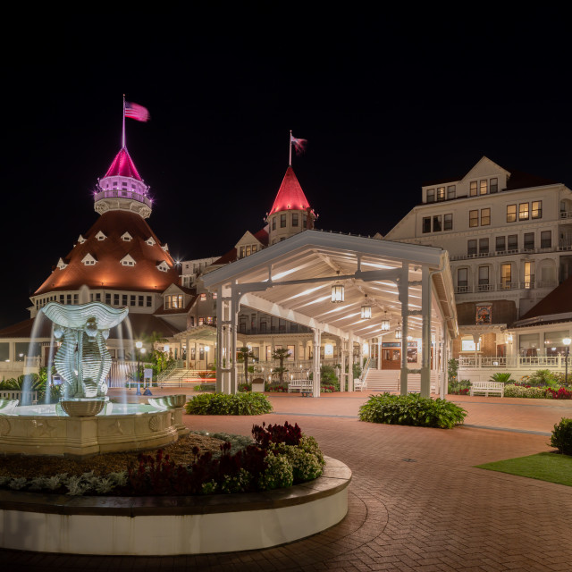 "Hotel Del Coronada" stock image