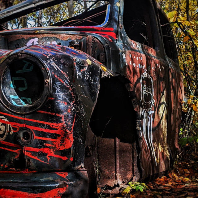 "Parked car" by MLLL Photography - $34.23 "Parked car" stock image