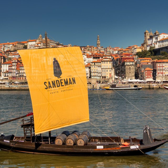 "Ribeira - Porto by the River" stock image