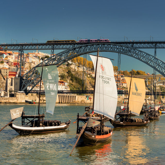 "Ribeira - Porto by the River" stock image