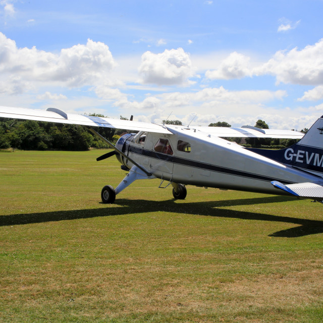 "De Havilland Canada, DHC-2, Beaver G-EVMK" stock image