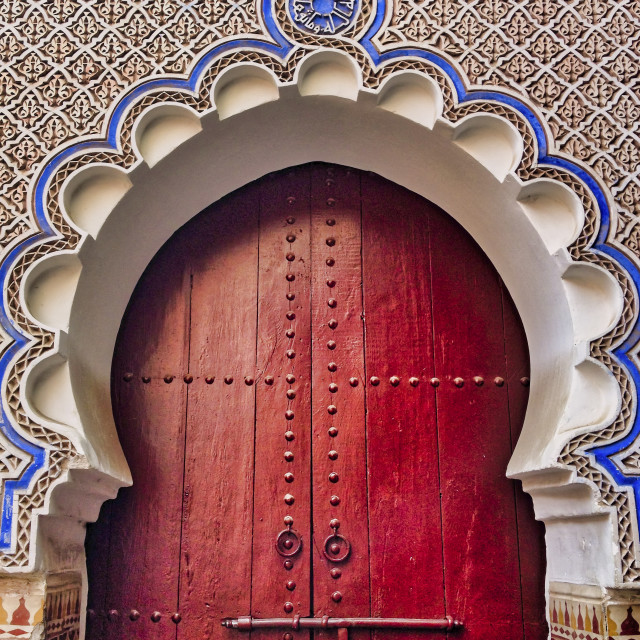 "MARRAKECH CLASSIC DOOR" stock image