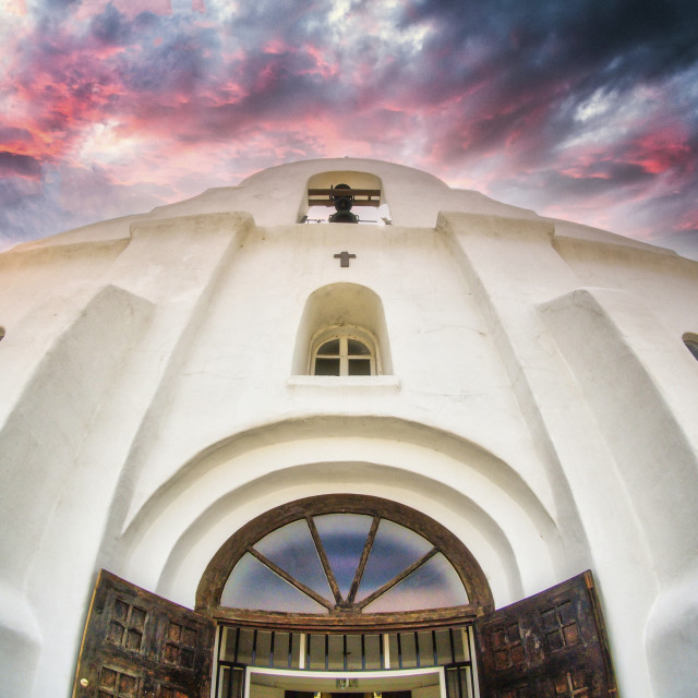 "PRESIDIO CHAPEL" stock image