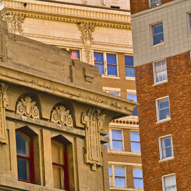 "EL PASO DOWNTOWN TRIO" stock image