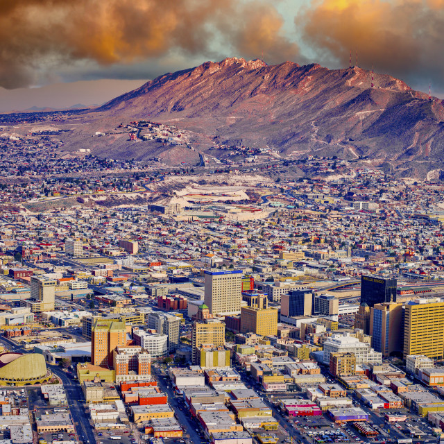 "EL PASO & THE FRANKLIN'S" stock image