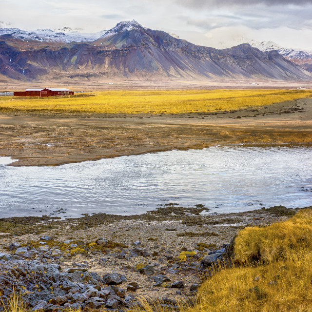 "TRANQUIL BUDAVEGUR" stock image