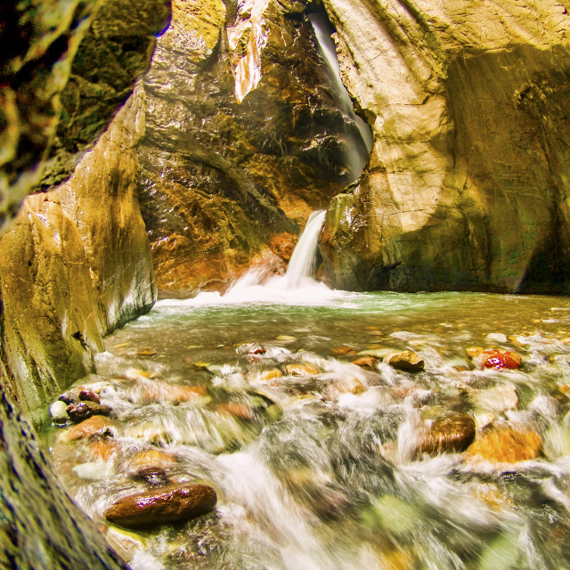 "BOX CANYON" stock image