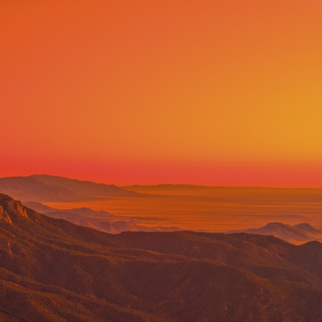 "NEW MEXICO SUNSET" stock image