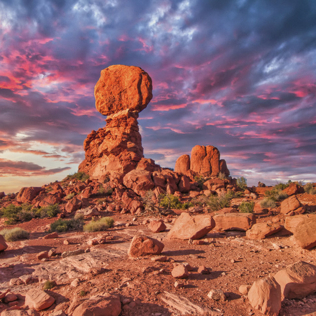 "ARCHES NATIONAL PARK 15" stock image