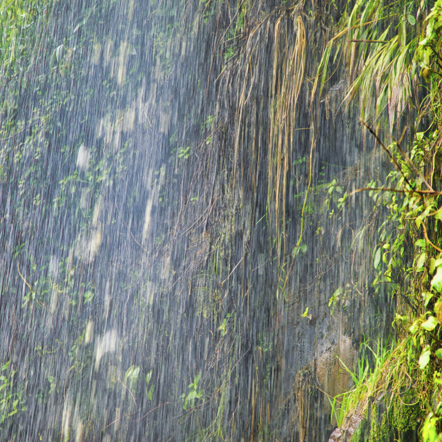 "WATERFALL MIST" stock image