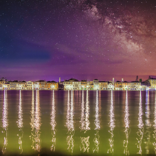 "GLISTENING VENICE" stock image