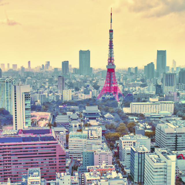 "TOKYO TOWER" stock image