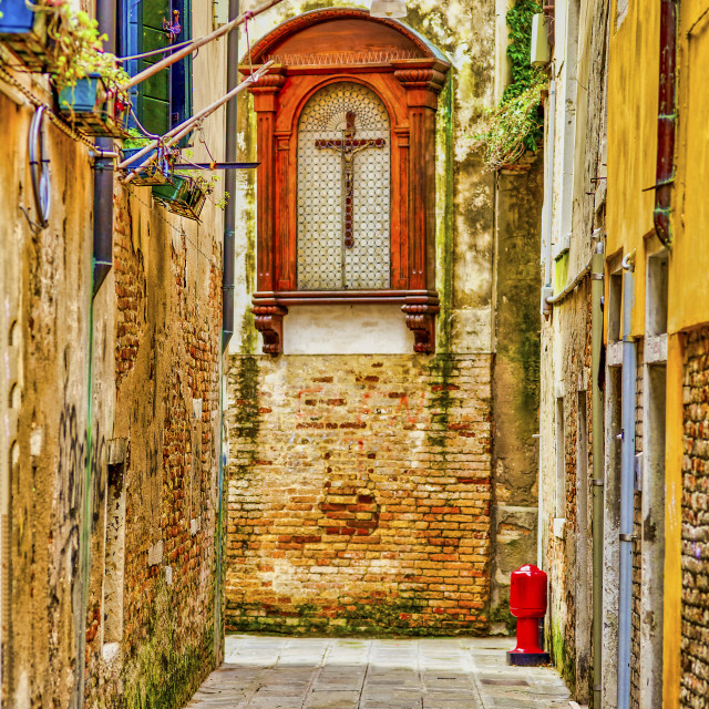 "VENICE CROSS" stock image