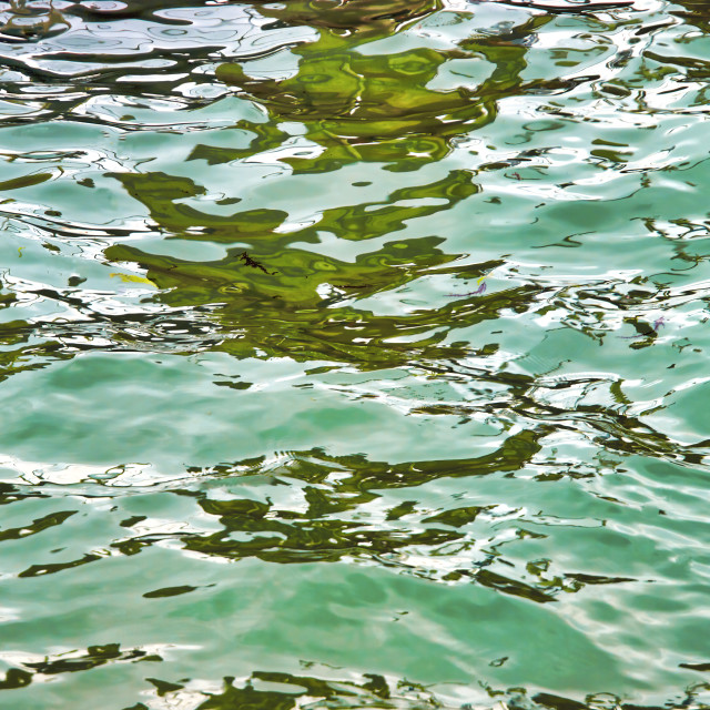 "VIBRANT ABSTRACT WATER REFLECTIONS 95" stock image