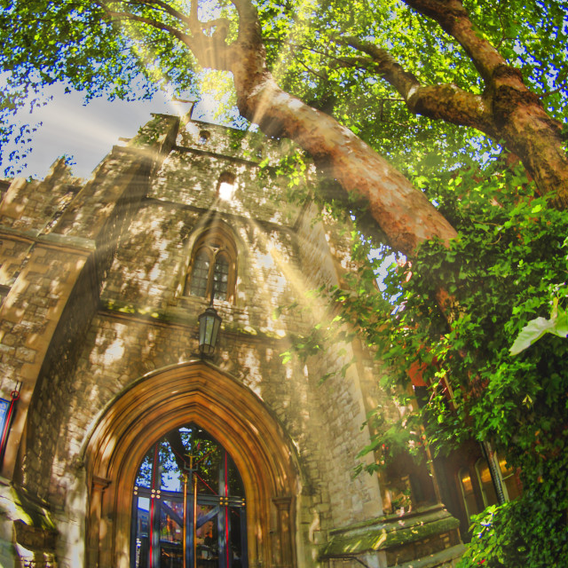 "LONDON NEIGHBORHOOD CHURCH" stock image