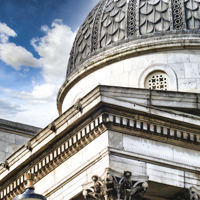 "NATIONAL GALLERY DOME" stock image