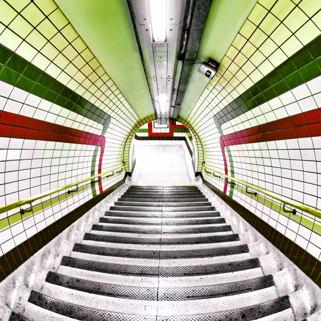 "PICCADILLY TUNNEL" stock image