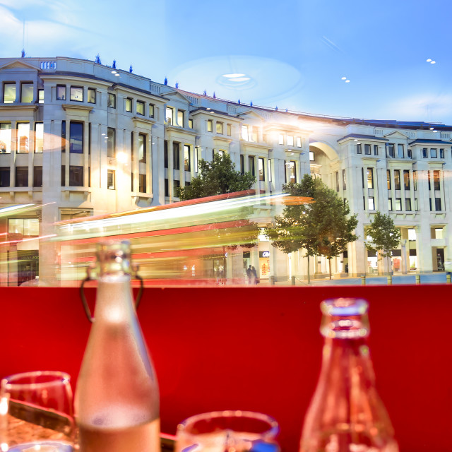 "WATCHING THE AFTERNOON GO BY" stock image