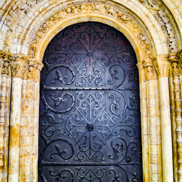 "ORNATE ENTRANCE" stock image