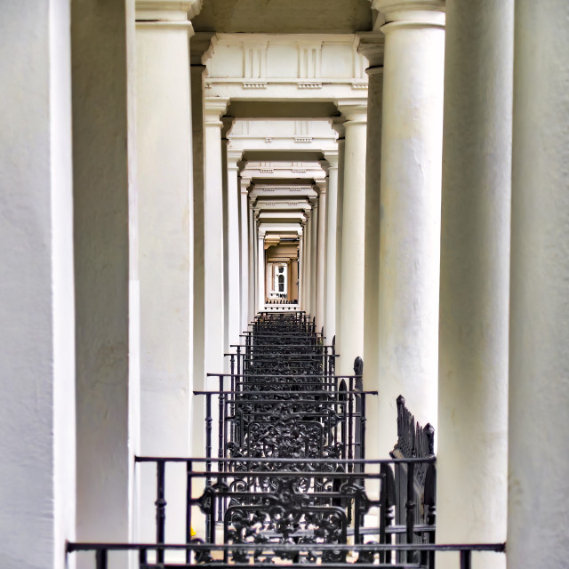 "CLASSICAL ARCHITECTURE IN LONDON" stock image