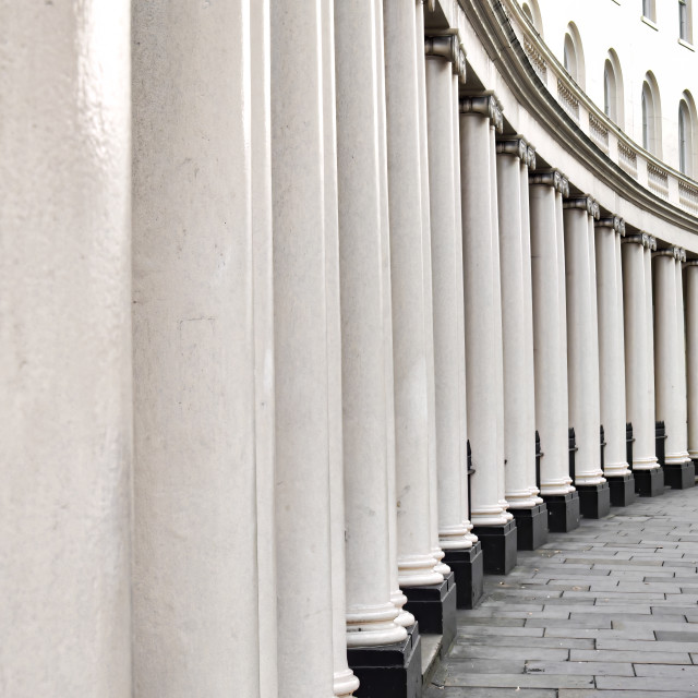 "REGENT'S PARK CRESCENT III" stock image