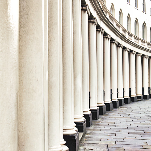 "REGENT'S PARK CRESCENT IV" stock image