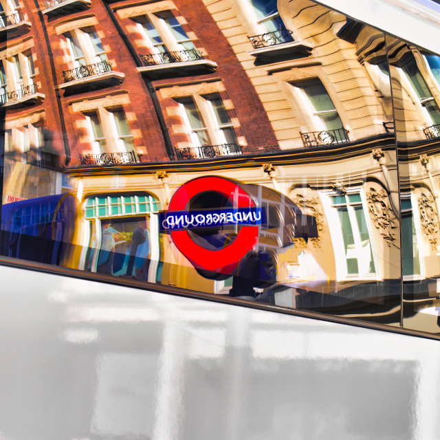 "UNDERGROUND REFLECTION" stock image