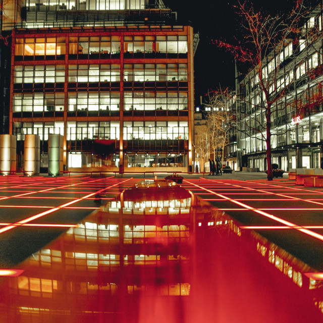 "FINSBURY AVENUE SQUARE" stock image